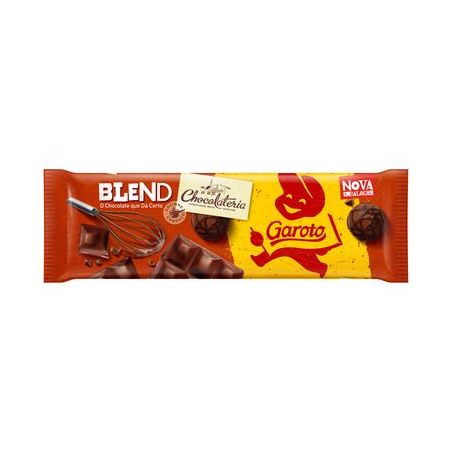 Barra de chocolate garoto blend 500g