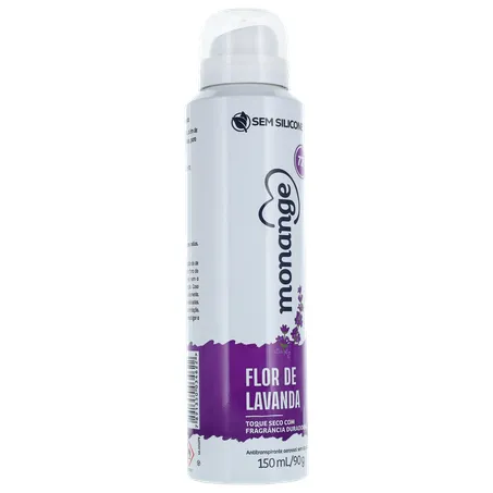 Desodorante Aerosol Monange Flor De Lavanda 150ml 360-32