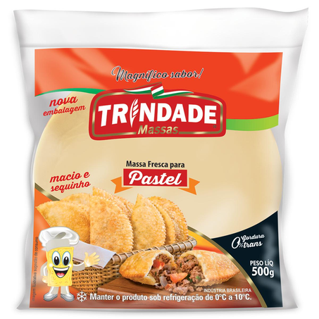 Massa para Pastel Trindade 500g - Disco