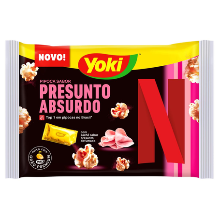 Milho de Pipoca para Micro-ondas Yoki 95g - Presunto