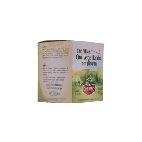 Cha chileno verde hortela alecrim 10g 360-51