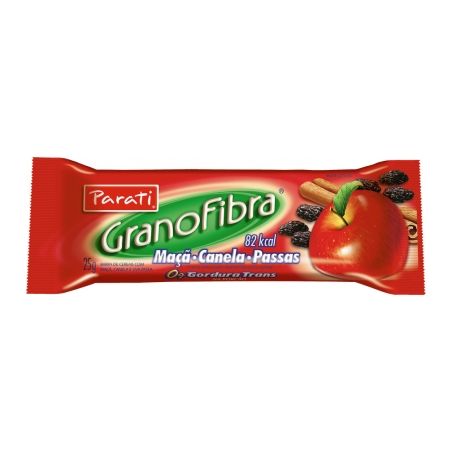 BARRA CEREAL LIGHT MACA/CANELA GRANOFIBRA PARATI 20G