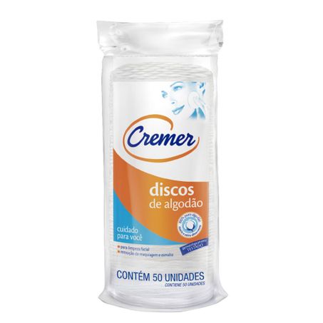 ALGODAO CREMER 50UN DISCO