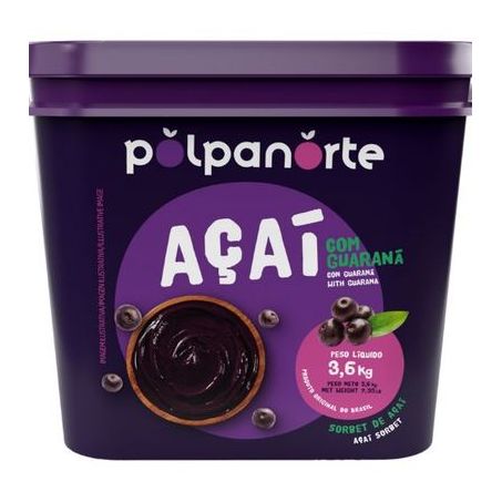 Açaí Polpanoete tradicional 3,6 kg