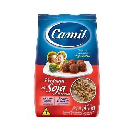 PROTEÍNA DE SOJA CAMIL ESCURA 400G