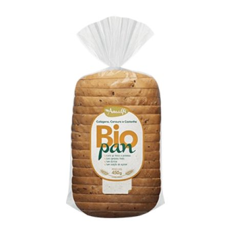 Pao biopan colageno cenoura e castanhas s/lactose 450g*