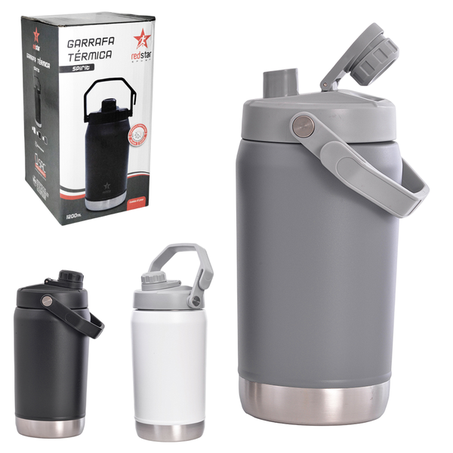 Garrafa Térmica de Inox C/ Alça Spirit 1200ML