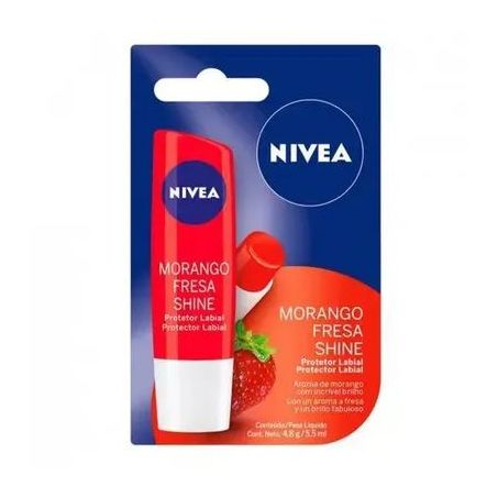 PROTETOR LABIAL NIVEA TB 4,8 G MORANGO S
