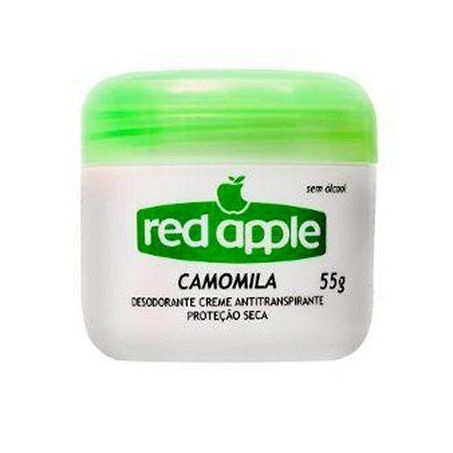 Desodorante Creme Red Apple 60g Camomila