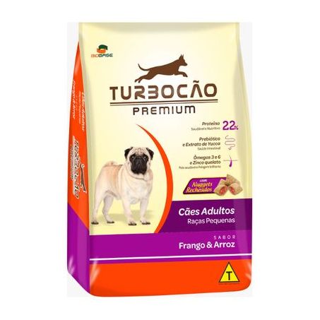 Racao turbocao 1kg racas pequenas