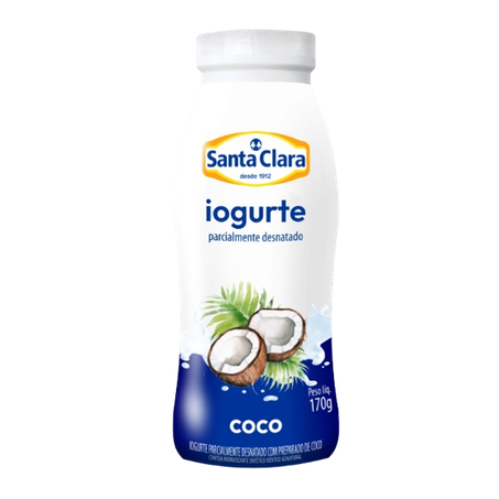 IOGURTE COCO SANTA CLARA 170 G                    