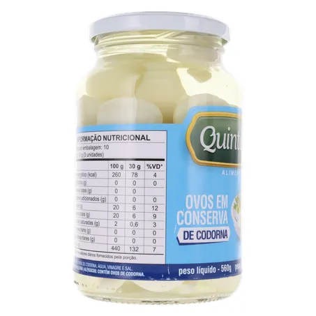 Ovos de codorna quintaes 300g 360-30