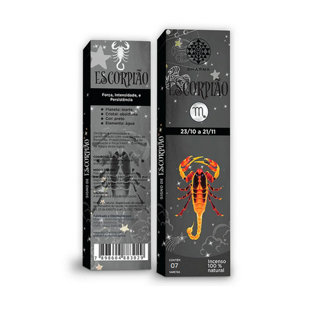 INCENSO SIGNO LIBRA 7 UNID