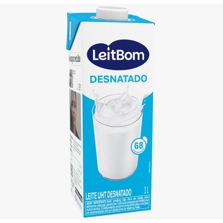 LEITE UHT LEITBOM DESNATADO 1L