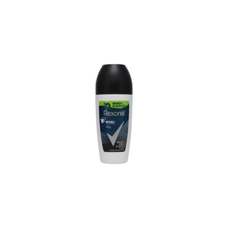 Desodorante Roll-on Rexona 50ml - Invisible - Masculino