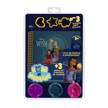 LIVRO DISNEY HORA DE MODELAR WISH DCL             