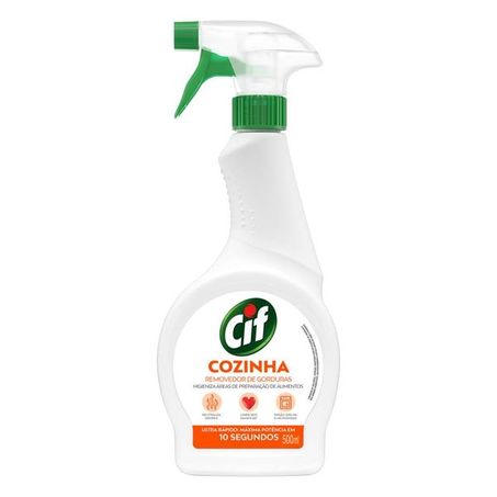 Limpador Desengordurante Cif Ultra Rápido  500ml