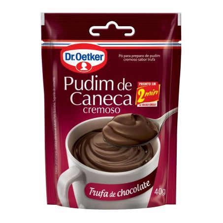MISTURA PARA PUDIM DE CANECA DR OETKER 40G TRUFA 