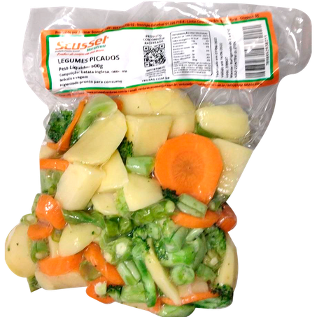 Legumes picados scussel 500g
