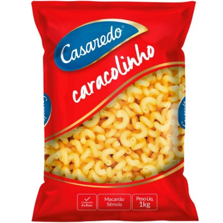 Massa semola casaredo 1kg caracolinho