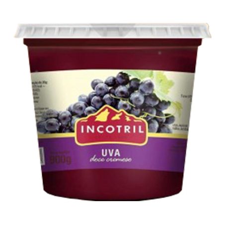 Doce incotril cremoso 900g uva