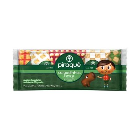 BISC.PIRAQUE 175GR SALG.SORTIDO