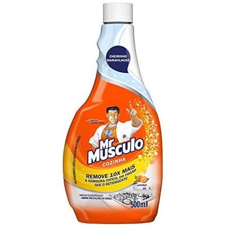 DESENGORDURANTE MR MUSCULO REFIL COZINHA 500ML