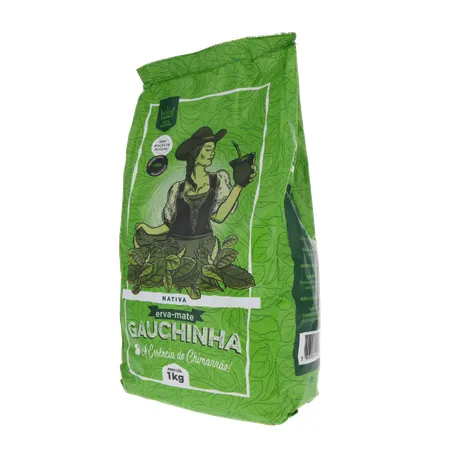 Erva-mate gauchinha nativa pacote 1kg 360-3