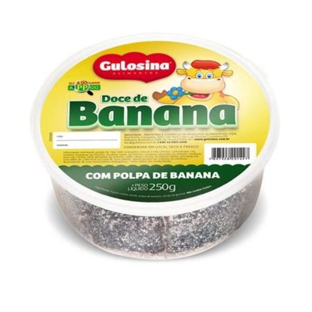 Doce de banana gulosina 160g