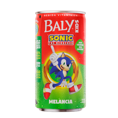 Bebida Gaseificada Baly Kids Melancia Lata 220ml 
 