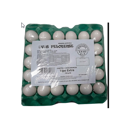 OVO BRANCO PELOTENSE C/30 UN