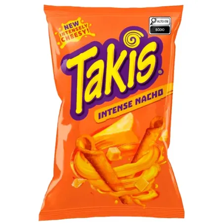 SALGAD TAKIS 56G INTENSE NACHO