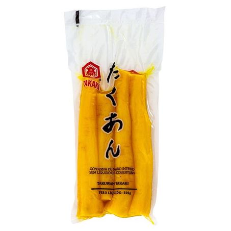 Nabo Takuan Takaki Amarelo 500g Agro Nippo