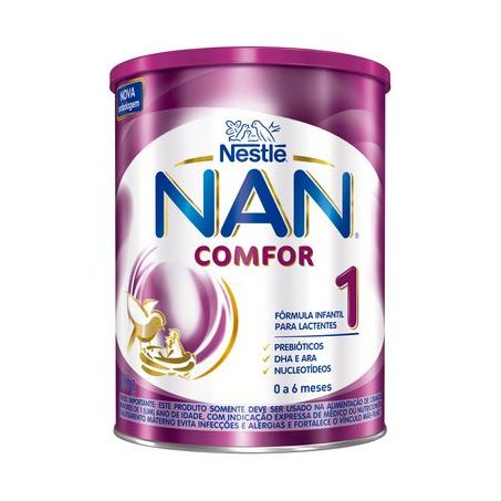 Formula Infantil Nan Comfor 0-6 M Lata 800g