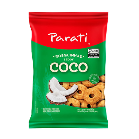 Rosquinha parati coco 250g