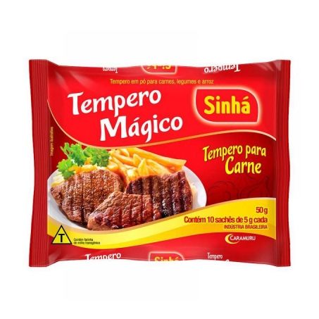 TEMPERO EM PO SINHA CARNE 50G