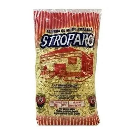 Farinha Milho Stroparo 1kg Branca