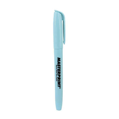 CANETA MARCA TEXTO AZUL PASTEL MASTERPRINT 20014