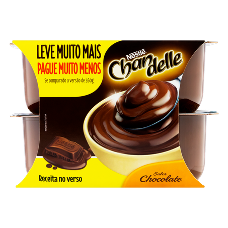 Sobremesa Chandelle Chocolate Oferta 8UN