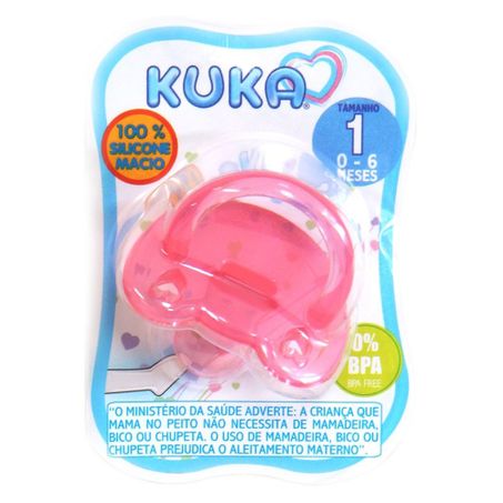 CHUPETA KUKA SOFT TAM 1 ROSA UN