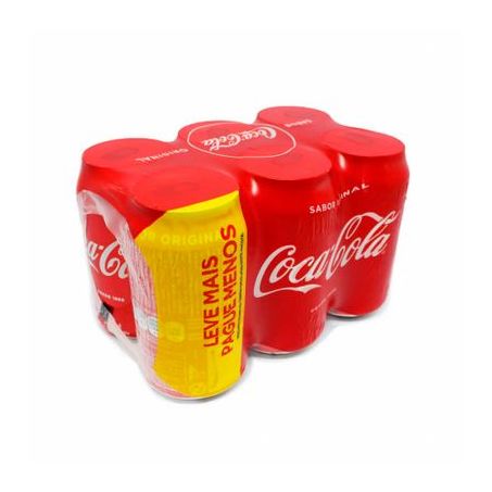 Refrigerante coca cola 350ml lata multip