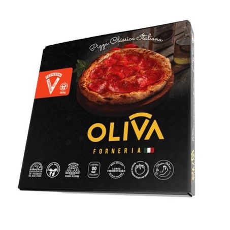 Pizza oliva 360g sabor pepperoni