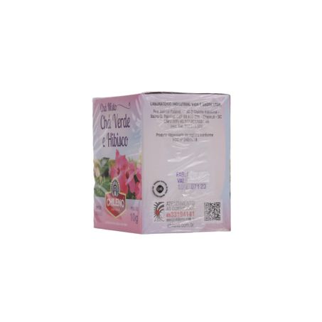 Chá Misto Chileno Chá Verde e Hibisco Caixa com 10un - 10gr 360-11