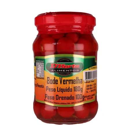 PIMENTA BODE VERMELHA 100G - DHORTA