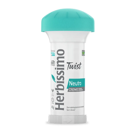DESODORANTE STICK HERBISSIMO 45G NEUTRO