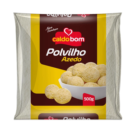 Polvilho azedo caldo bom 500g