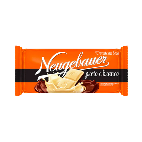 NEUGEBAUER BARRA CHOC PRETO BRANCO 90G