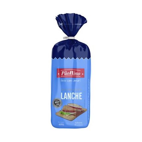 Pao Nino Fermentação Natural Lanche 400g
