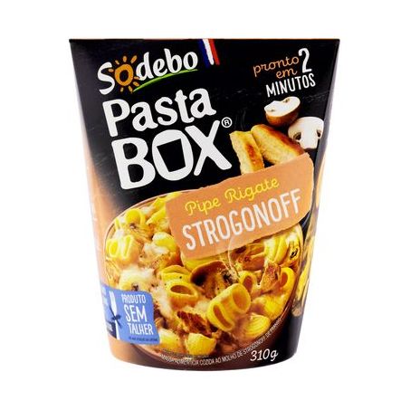 MASSA SODEBO PASTA BOX STROGONOFF 310G