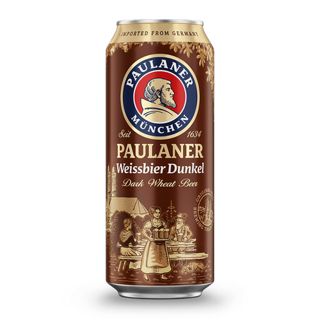 CERVEJA PAULANER WEISSBIER DUNKEL 500ML